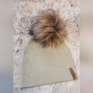 The Minted Moose pistachio beanie